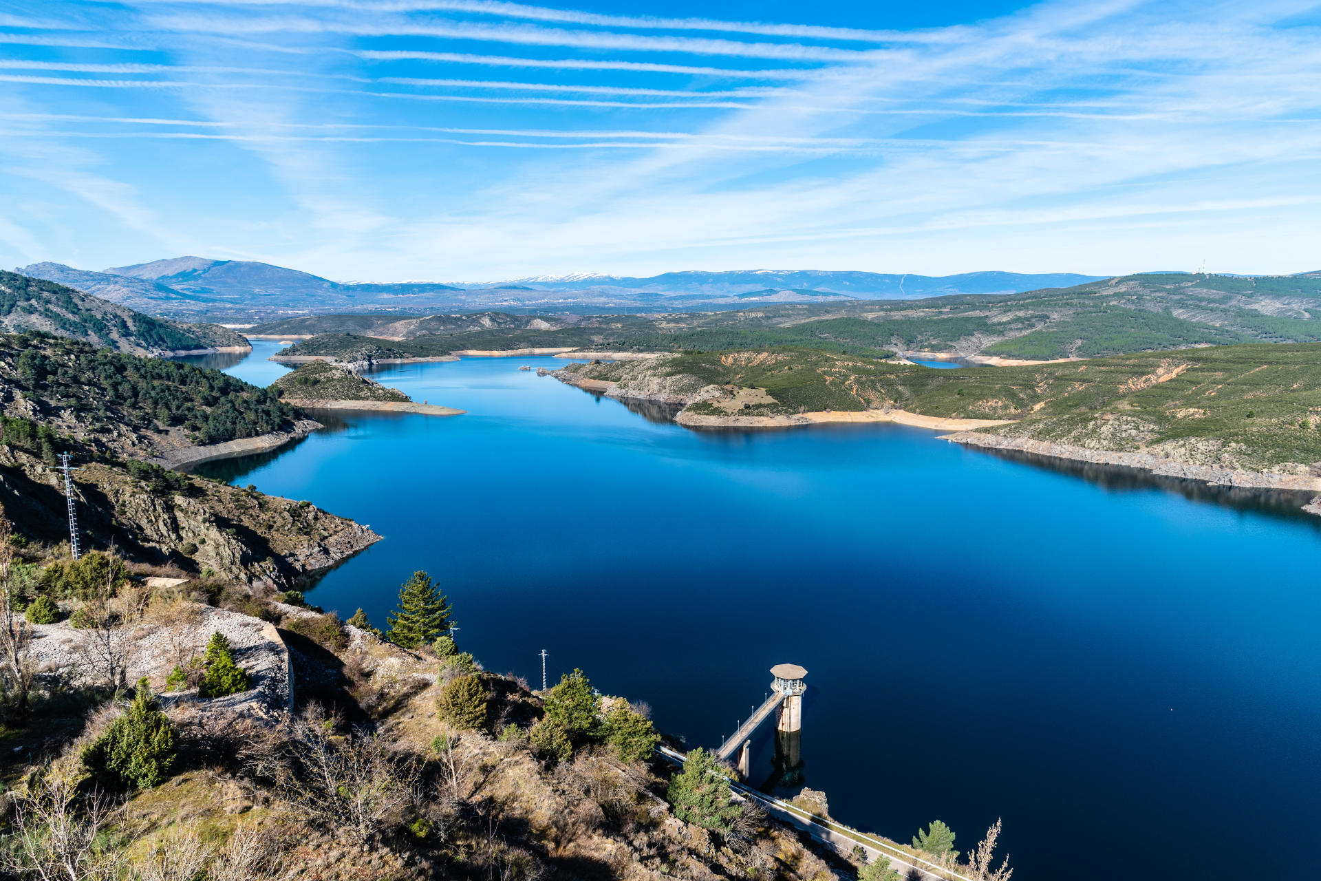 Imagen de cabecera del Embalse del Atazar